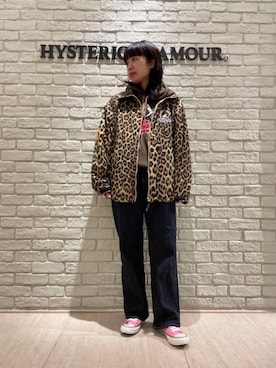 「でにむ」｜「アイテム（ナイロンジャケット）」を使った、OKUDAさん（レディース・161cm）の冬コーディネート