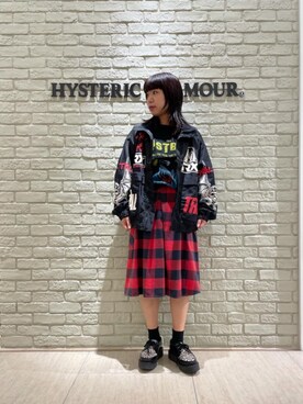 「ﾋﾞｯｸﾞｼﾙｴｯﾄ」｜「アイテム（ジャケット/アウター）」を使った、OKUDAさん（レディース・161cm）の冬コーディネート