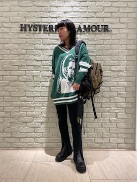 「ﾋﾞｯｸﾞｼﾙｴｯﾄ」｜「アイテム（バッグ）」を使った、OKUDAさん（レディース・161cm）の冬コーディネート
