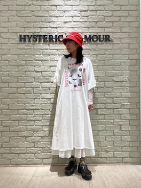「ﾋﾞｯｸﾞｼﾙｴｯﾄ」｜「アイテム（帽子）」を使った、OKUDAさん（レディース・161cm）の春コーディネート