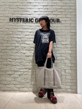 「ﾋﾞｯｸﾞｼﾙｴｯﾄ」｜「アイテム（サンダル）」を使った、OKUDAさん（レディース・161cm）の春コーディネート