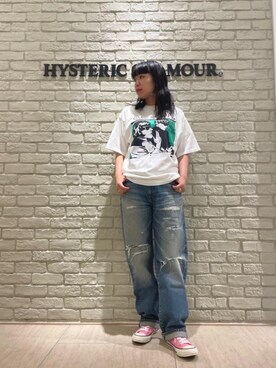 「ソニック・ユース」｜OKUDAさん（レディース・161cm）の春コーディネート