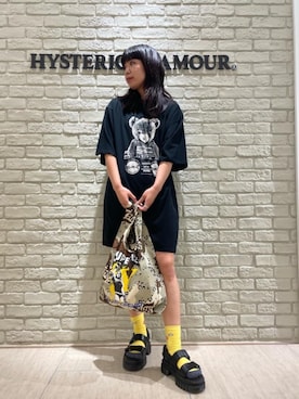 「ﾋﾞｯｸﾞｼﾙｴｯﾄ」｜「アイテム（バッグ）」を使った、OKUDAさん（レディース・161cm）の夏コーディネート