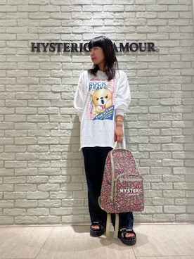 「ﾋﾞｯｸﾞｼﾙｴｯﾄ」｜「アイテム（パンツ）」を使った、OKUDAさん（レディース・161cm）の夏コーディネート