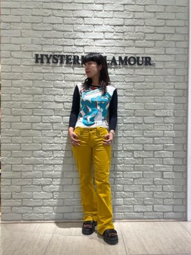 「ロンt」｜「アイテム（アクセサリー）」を使った、OKUDAさん（レディース・161cm）の夏コーディネート