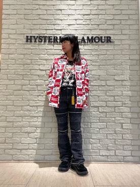 OKUDAさんの（HYSTERIC GLAMOUR | ヒステリックグラマー）を使ったコーディネート