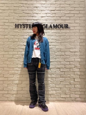 OKUDAさんの（HYSTERIC GLAMOUR | ヒステリックグラマー）を使ったコーディネート