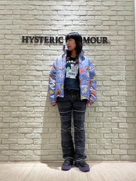 「ロンt」｜「アイテム（ブルゾン）」を使った、OKUDAさん（レディース・161cm）の秋コーディネート