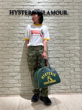 「ボストンバッグ」｜OKUDAさん（レディース・161cm）の春コーディネート