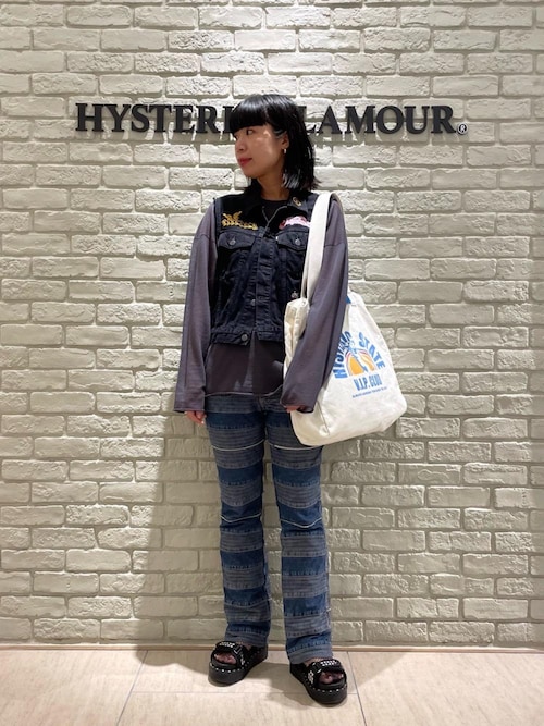 HYSTERIC GLAMOUR（ヒステリックグラマー）の「BERRY FRAME GIRL プル
