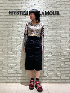 HYSTERIC GLAMOURのシャツ/ブラウスを使った「タイトスカート」の人気 