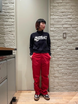 「らふこーで」｜「アイテム（その他アウター）」を使った、OKUDAさん（レディース・161cm）の秋コーディネート