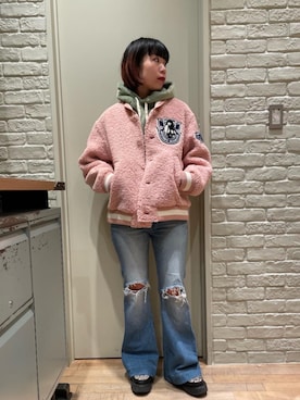 OKUDAさん（レディース・161cm）の秋コーディネート