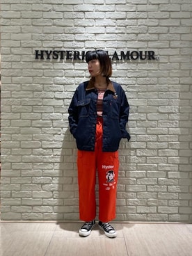 「でにむ」｜「アイテム（デニムジャケット）」を使った、OKUDAさん（レディース・161cm）の冬コーディネート