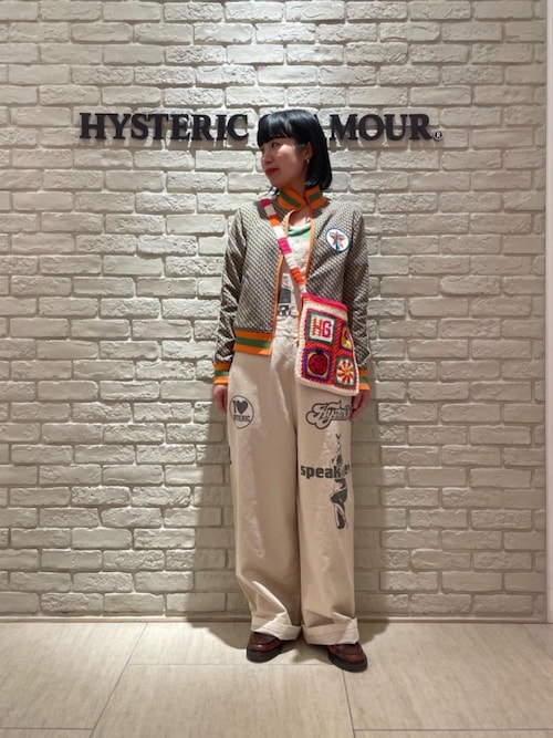 HG MONOGRAM柄ジャカード トラックジャケット HYSTERIC GLAMOUR（ヒステリックグラマー）の「HG MONOGRAM柄