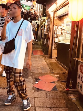 F.さん（メンズ・171cm）の夏コーディネート