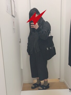 「ALIVE（アライブ）のアイテム（バッグ）」を使った、®️さん（レディース・152cm）の春コーディネート