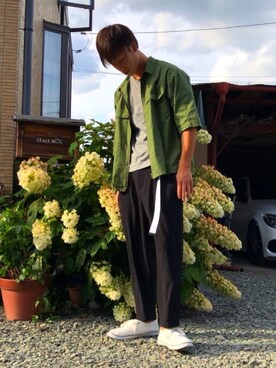 kazuto.さん（メンズ・175cm）の夏コーディネート