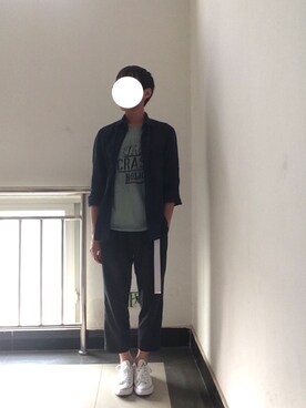 洞洞とうさんのコーディネート