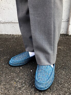 「2-tacs（ツータックス）のアイテム」を使った、く　　　　　にさん（メンズ・168cm）の夏コーディネート