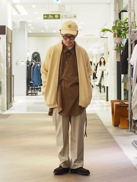く　　　　　にさん（メンズ・168cm）の秋コーディネート