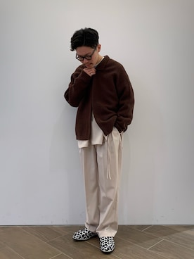 く にさん(メンズ・168cm)の冬コーディネート