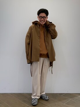 く　　　　　にさん（メンズ・168cm）の冬コーディネート