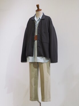 YOKE Knit Shirt Jacket（ニットシャツジャケット）