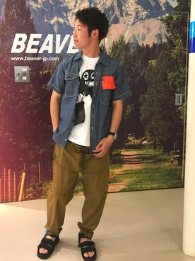 しょーまさん（メンズ・169cm）の春コーディネート