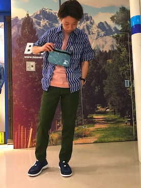 しょーまさん（メンズ・169cm）の春コーディネート