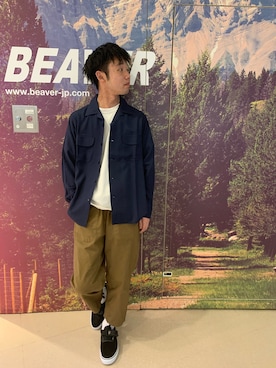 「TIGRE BROCANTE（ティグルブロカンテ）のアイテム（パンツ）」を使った、しょーまさん（メンズ・169cm）の春コーディネート