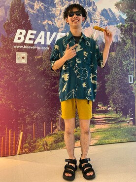 「TIGRE BROCANTE（ティグルブロカンテ）のアイテム」を使った、しょーまさん（メンズ・169cm）の夏コーディネート