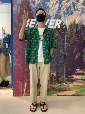 「TIGRE BROCANTE（ティグルブロカンテ）のアイテム」を使った、しょーまさん（メンズ・169cm）の夏コーディネート