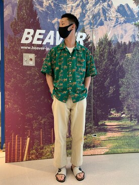 「TIGRE BROCANTE（ティグルブロカンテ）のアイテム」を使った、しょーまさん（メンズ・169cm）の夏コーディネート