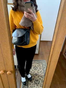 ayさん（レディース・154cm）の冬コーディネート