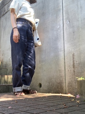 「BIANCA（ビアンカ）のアイテム」を使った、ayさん（レディース・154cm）の夏コーディネート