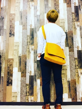 「マスタードイエロー」｜takahiro.shishidoさん（メンズ・170cm）の春コーディネート