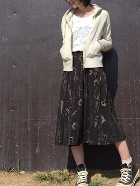 Mi-a☺︎さん(レディース・160cm)の春コーディネート