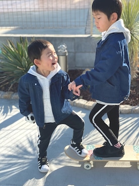 POKU✳︎さん（キッズ・120cm）の冬コーディネート