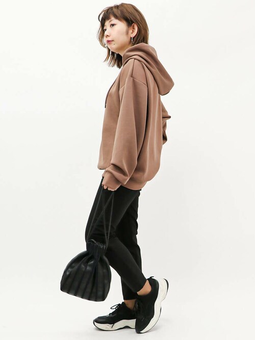 プチ研 おんまゆ Guのパーカーを使ったコーディネート Wear