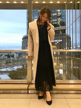 「DRWCYS（ドロシーズ）のアイテム（その他アウター）」を使った、CHIHIROさん（レディース・160cm）の秋コーディネート