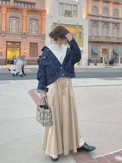 りなてぃー Guのデニムジャケットを使ったコーディネート Wear