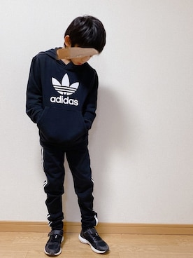 「WEARはじめました！」｜R&Sさん（キッズ・120cm）の冬コーディネート