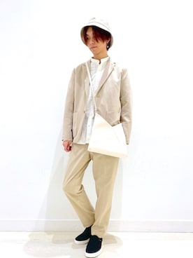 「オンオフ兼用」｜「アイテム（その他）」を使った、ただくんさん（メンズ・170cm）の冬コーディネート