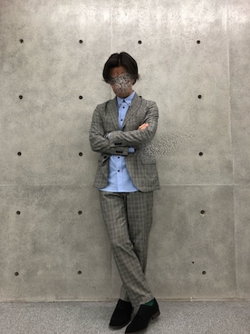 「UNION STATION（ユニオンステーション）のアイテム」を使った、2ndbmさん（メンズ・174cm）の春コーディネート