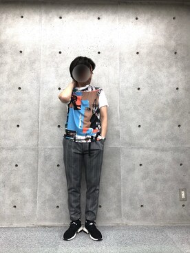 2ndbmさん（メンズ・174cm）の夏コーディネート