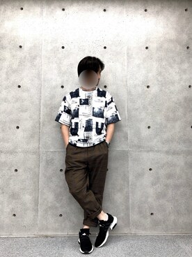 「Engineered Garments（エンジニアードガーメンツ）のアイテム（パンツ）」を使った、2ndbmさん（メンズ・174cm）の夏コーディネート