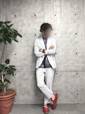 2ndbmさん（メンズ・174cm）の夏コーディネート