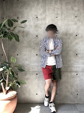 「RATTLE TRAP（ラトルトラップ）のアイテム」を使った、2ndbmさん（メンズ・174cm）の夏コーディネート