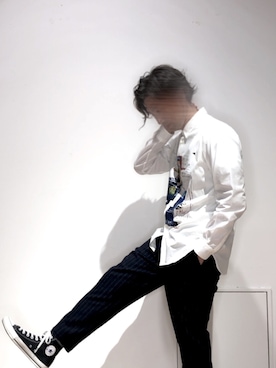 「UNION STATION（ユニオンステーション）のアイテム」を使った、2ndbmさん（メンズ・174cm）の夏コーディネート